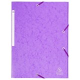 thumbnail of Exacompta 17115H 25x Elastomap Maxi Capacity met kleppen in glanskarton 425g/m2, 24x32cm voor formaat DIN A4, paars