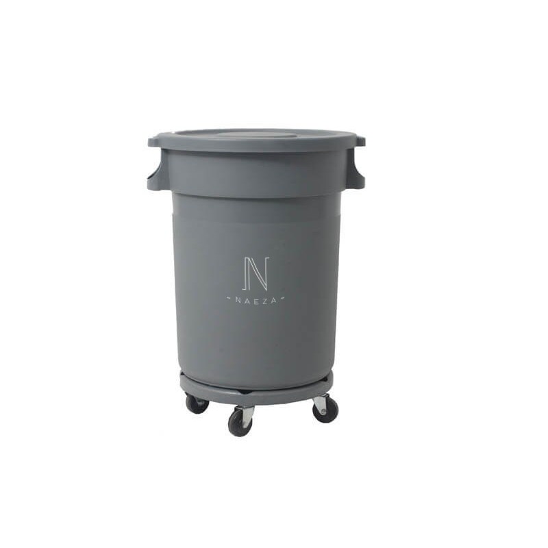 Contenedor cilíndrico de 120 l marca jami. Contenedor 120 lt