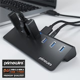 thumbnail of Primewire USB 3.2 Gen2 Hub, 7 Port Aktiver Verteiler mit Netzteil, 10 Gbit/s