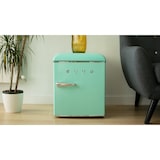 thumbnail of EVVO Frigorífico Mini F20 Retro Verde Aquamarina, 45 l, vintage, bajo consumo, silencioso