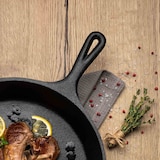 thumbnail of Tramontina Gusseisen Grillpfanne BLACK, 30 cm, optimale Wärmeleitung, für Induktion, Grill und BBQ