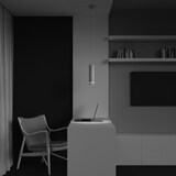 thumbnail of Lampe Kronleuchter Deckenleuchte Orlo Weiß 12W Für Wohnzimmer, Küche, Schlafzimmer, Esszimmer, Büro