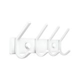 thumbnail of TOJ Living Wandgarderobe – 8 Haken – 30 cm – Edelstahl – Weiß – Hakenleiste