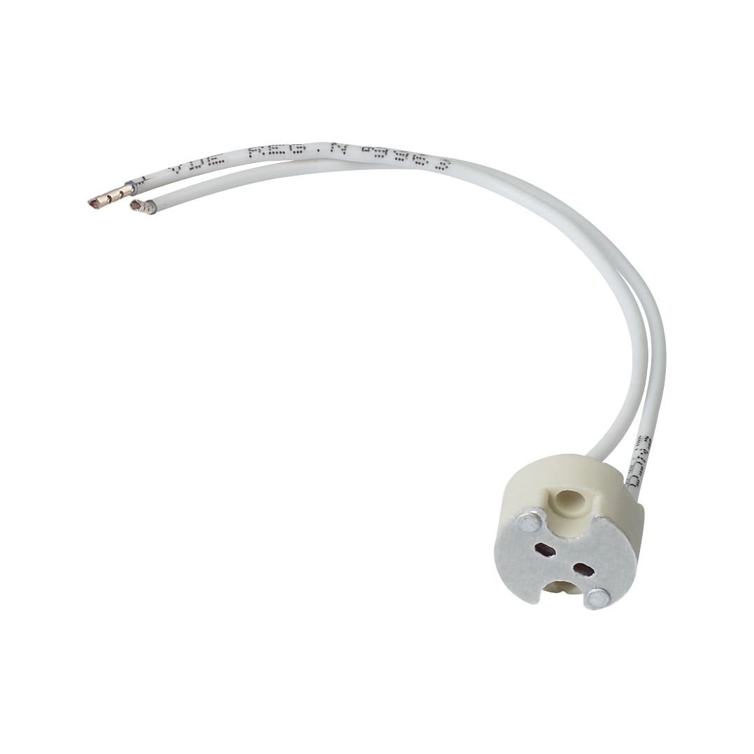 Paulmann Einbauleuchten Zubehör Halogen-Lampenfassung  12V G4 / GX5,3 / GY6,35 Keramik natur 2189