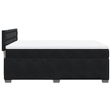 thumbnail of vidaXL Boxspringbett mit Matratze Schwarz 140x200 cm Samt