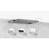 thumbnail of Siemens iQ100 Flachschirmhaube 60 cm silbermetallic LI64LA521