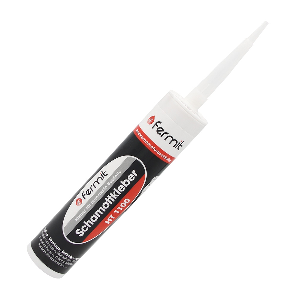 Fermit Schamottkleber HT1100 310ml Schamottekleber Reparaturkleber Dichtkleber