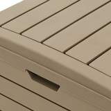 thumbnail of vidaXL Outdoor-Mülltonne Hellbraun 78x41x86 cm Polypropylen