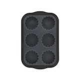 thumbnail of Zenker Silikon-Fiberglasform für 6 Mini-Törtchen 28 x 18 cm