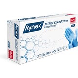 thumbnail of Hynex Nitril handschoenen maat XL blauw 100/doos 3,5gram poedervrij