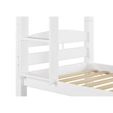 thumbnail of Etagenbett Kiefer weiß 90x200 Massivholz-Stockbett Kinderbett Rollroste 60.10-09 W