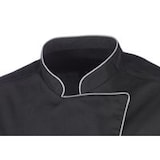 thumbnail of METRO PROFESSIONAL Casaco de cozinheiro de manga comprida para senhora, tamanho M, preto