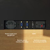 thumbnail of ONKRON Soporte Pantalla Ordenador para Monitores de 16 a 24", Elevador Eléctrico hasta 15 kg, VESA 75x75 y 100x100 mm, NWSSC24 Negro
