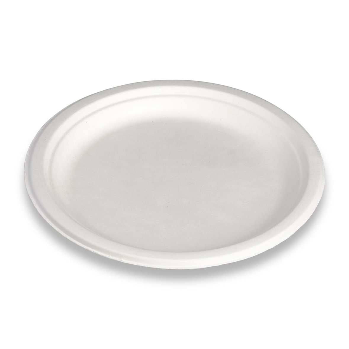 Bagasse-Teller 23 cm (500 Stück)