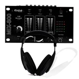 thumbnail of Casque Dj Sono + table de mixage MIX-800 IBIZA + Micro Dynamique Noir