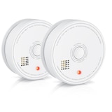 thumbnail of Brandson 2x Rauchmelder (Wechselbare Batterie, wiederverwendbar, Batteriewarnung, TÜV geprüft)
