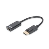 thumbnail of DIGITUS DisplayPort Adapterkabel Typ A St/Bu, 0.15m