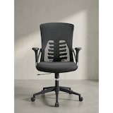 thumbnail of Ergonomischer Bürostuhl | Atmungsaktiver Drehstuhl mit Mesh-Netzrücken | 4-fach Lordosenstütze & Wippmechanik | Höhenverstellbar | Kadima Design