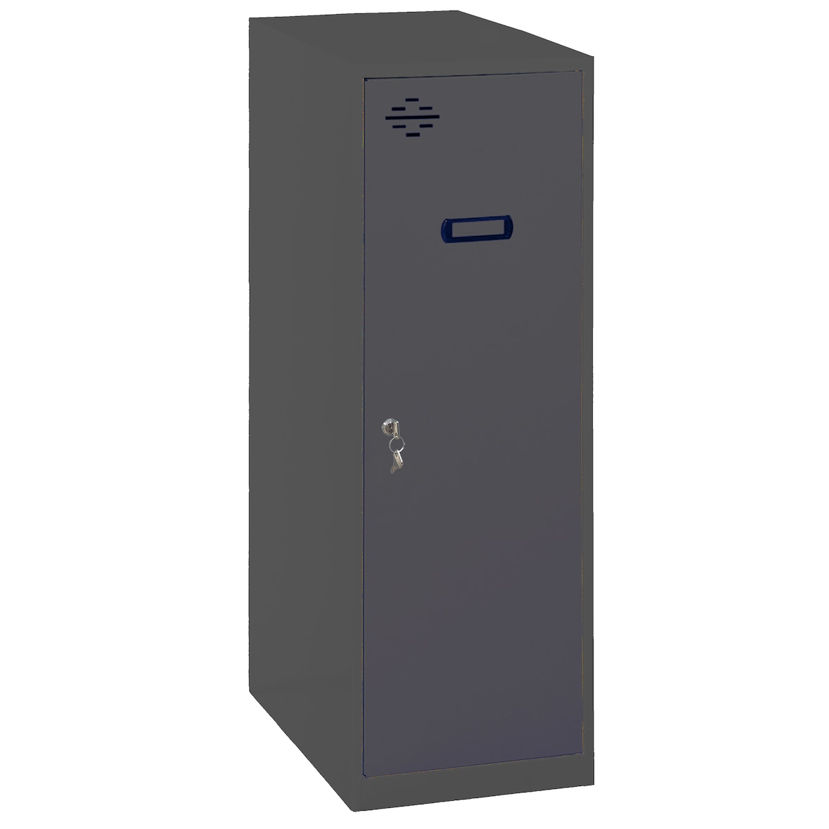 Metallschrank Single mini zerlegt 1 Tür ANTHRACITE/ANTHRACITE 915x300x500 mm (Höhe x Länge x Breite)