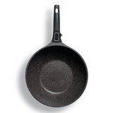 thumbnail of STONELINE® Imagination PLUS Wok 30 cm, mit abnehmbarem Griff, mit Glasdeckel