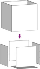 thumbnail of vidaXL Pflanzkübel Anthrazit 49x47x46 cm Stahl