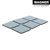 thumbnail of WAGNER PTFE Gleiter 12tlg.- 30 x 30 x 1,5 mm, Spezialkunststoff, selbstklebend, grau, als Gleitpad, robust - 16123099