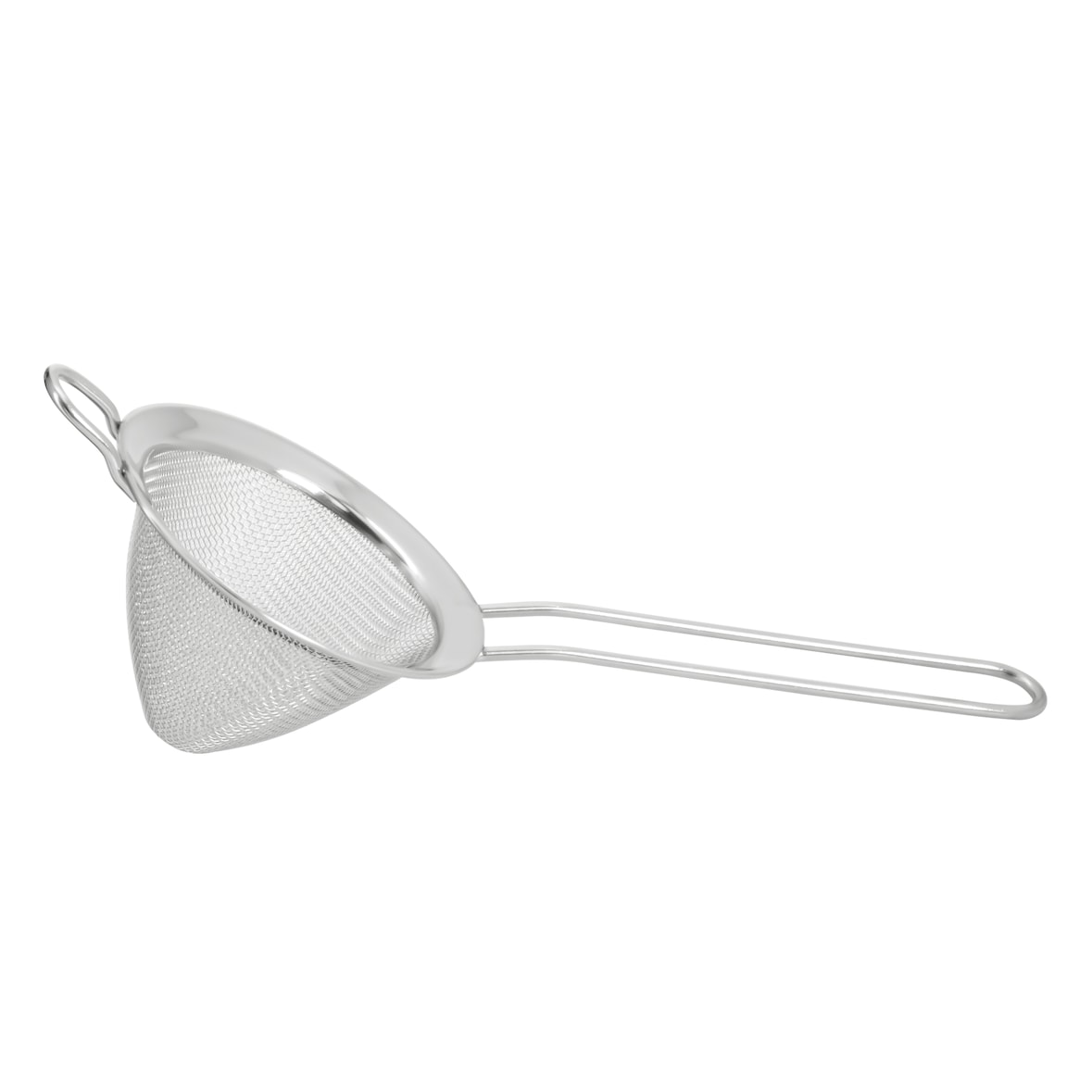 METRO PROFESSIONAL Passoire à cocktail à mailles fines, acier inoxydable 18/8, Ø 8.5 x 23 cm, argenté