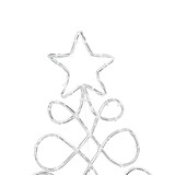 thumbnail of vidaXL Lichterbaum in Weihnachtsbaumform Mehrfarbig 80 x 56 cm PVC