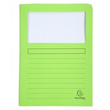 thumbnail of Exacompta Packung mit 50 dehnbaren Fenstermappen Super aus 160g Karton. Format: 22x31 cm.