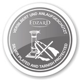 thumbnail of 6er Set Messerbank Messerbänkchen Kreuz, edel versilbert, anlaufgeschützt, Länge 7 cm