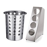 thumbnail of Romux® Cesto para Talheres Inox Redondo | Porta Talheres para Restaurantes e Cozinhas Industriais