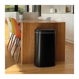 thumbnail of Poubelle Cuisine Automatique - Logan - Kitchen Move - 58 L - Inox Noir Mat Avec Cerclage