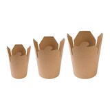 thumbnail of greenbox - Nudelboxen / Asiaboxen aus Karton 650 ml, braun, PLA-beschichtet, 50 St.