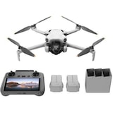 thumbnail of DJI Mini 4 Pro Fly More Combo RC2 , faltbar, Kamera mit 4K/60fps Videos, 48 MP Fotos, Hindernisvermeidung, grau