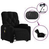 thumbnail of vidaXL Elektrischer Massagesessel mit Aufstehhilfe Schwarz Stoff