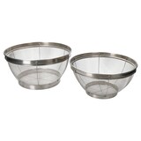 thumbnail of 2er Set Küchensieb CARA klein & groß aus Edelstahl - 10882 & 10881