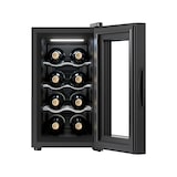 thumbnail of EVVO Vinoteca para 8 botellas VT8, termoeléctrico, 8-18ºC regulable, muy silencioso 35 dB, pantalla táctil, diplay LED, luz interior