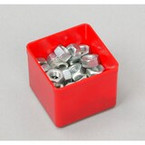 thumbnail of PROREGAL 10x Sortimentskasten EuroPlus Insert | HxBxT 4,5x5,4x5,4cm | Rot