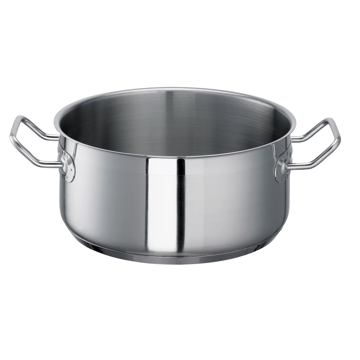 GastroSUS Bratentopf Chef, Edelstahl, 24 cm, ca. 5 Liter