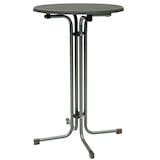 thumbnail of METRO PROFESSIONAL Stehtisch klappbar Mistrano, Stahl, Ø 70 x 110 cm, rund, grau