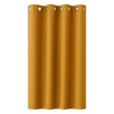 thumbnail of WellHome - Cortina isolante na cor ocre, 140 x 260 cm, 100% poliéster.