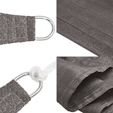 thumbnail of vidaXL Sonnensegel 160 g/m² Anthrazit 2,5x5 m HDPE