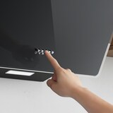 thumbnail of CIARRA Kopffreihaube Dunstabzugshaube 60 cm 350 m³/h Umluft Abluft VM6750B