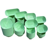 Matfer Banneton polypropylène ovale vert 750 g Matfer - 118543