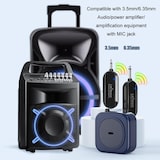 thumbnail of Microphone Sans Fil Anti-Larsen Haute Qualité Longue Autonomie 50m Portée YONIS