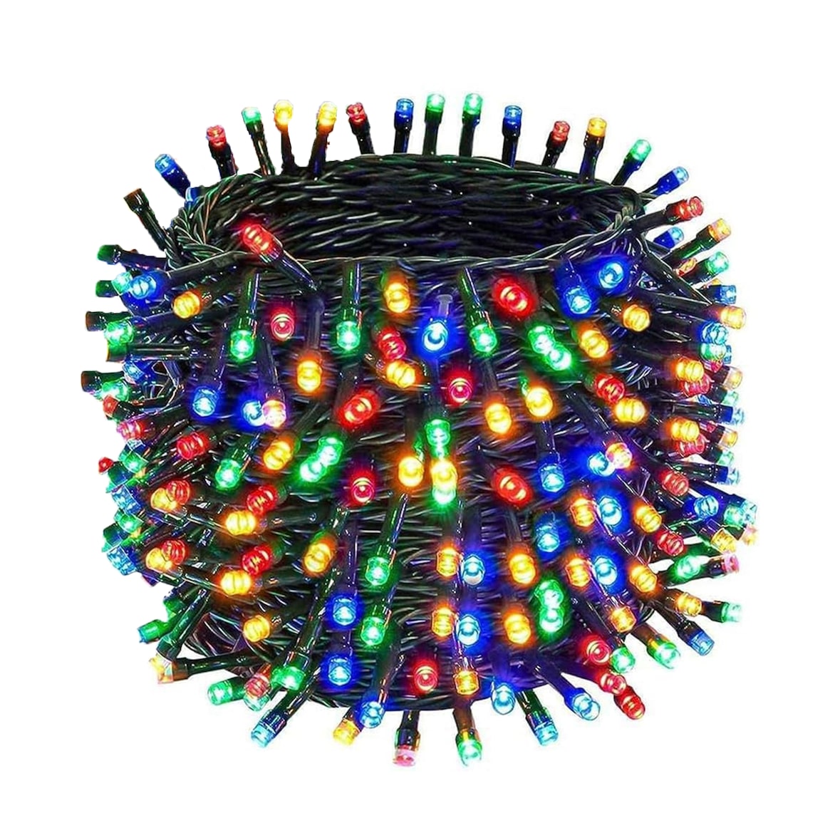 WellHome - Clúster de 400 Luces LED Multicolor con Controlador - 8 metros de longitud