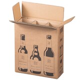 thumbnail of BB-Verpackungen 5 x Bierflaschenversandkarton für 3 Flaschen (255 x 88 x 288 mm) PTZ-Zulassung für DHL