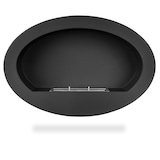 thumbnail of Moritz Ethanol Kamin Wandkamin 40 x 60 x 22 cm I hängend rund I 1 Liter Brenner I Bioethanol Kamin I Bio Ethanol Kaminofen Indoor Outdoor