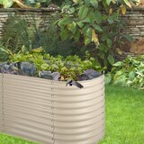 thumbnail of High Grow Hochbeet Gartenbeet 2,0m Zink-Alu-Beschichtung beige Creme