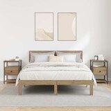 thumbnail of vidaXL Nachttisch 2 pcs Eiche handwerklich 40 x 42 x 56 cm